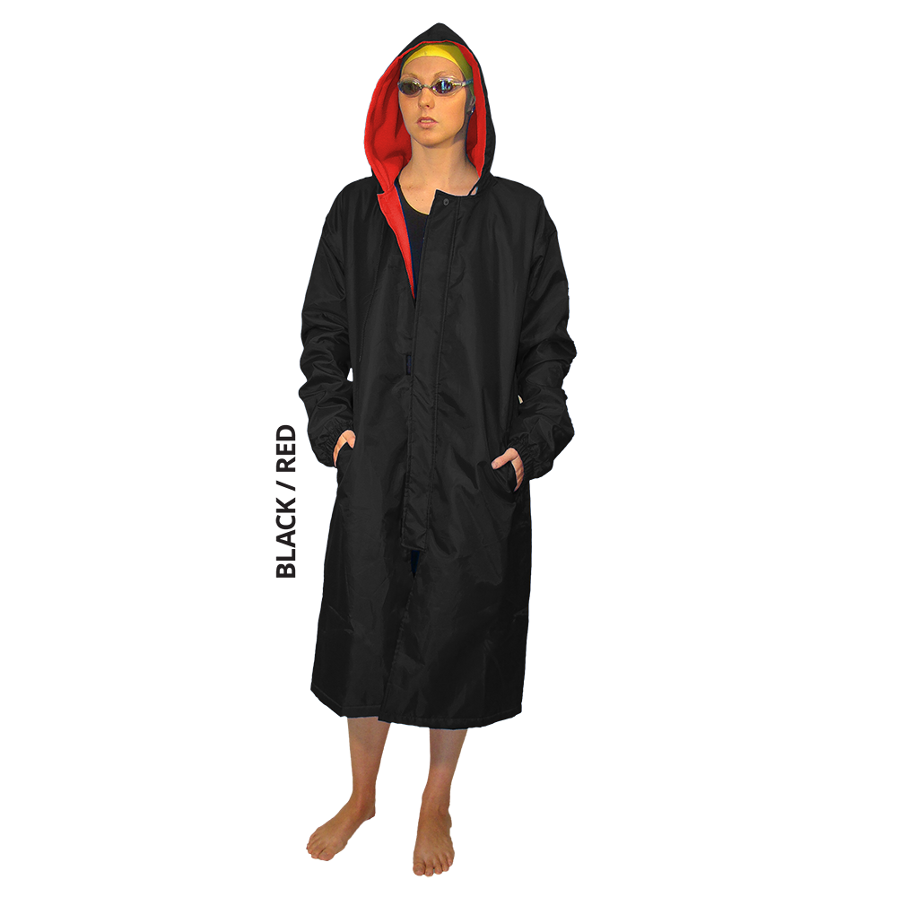Black/Red Parka