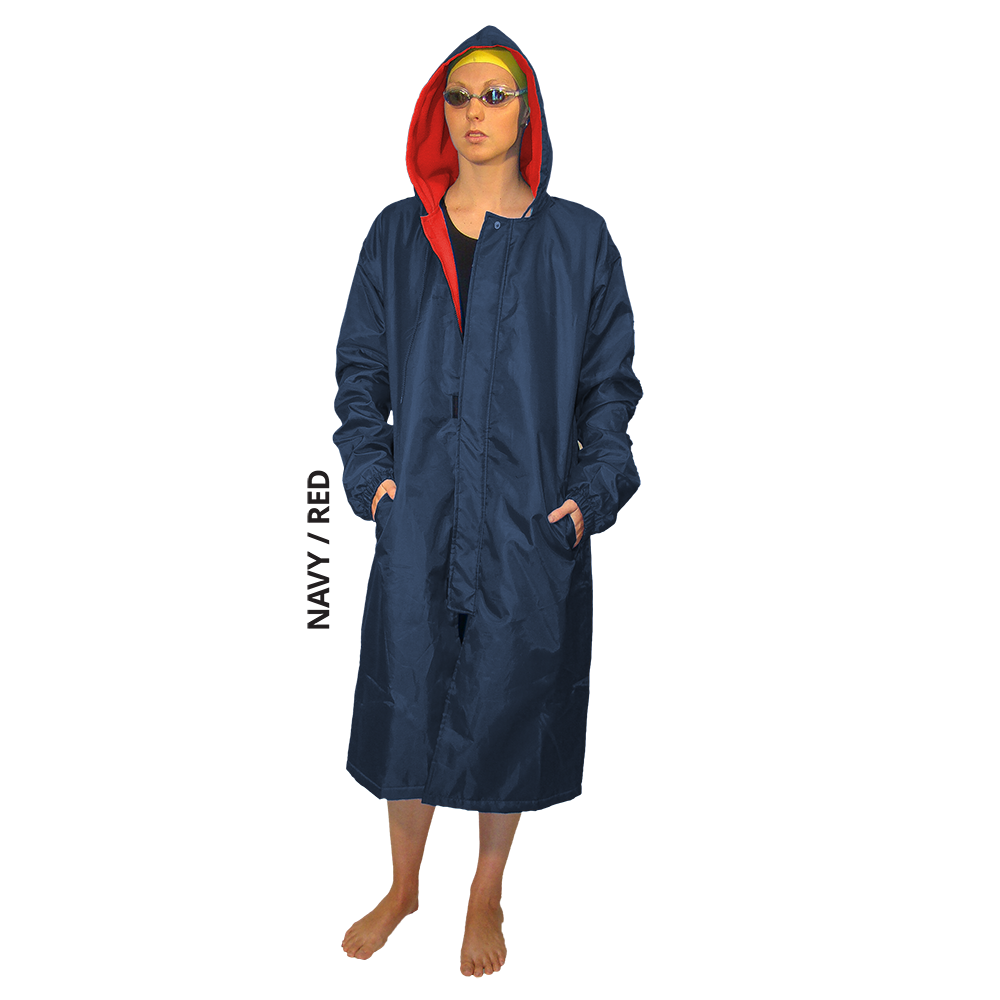 Navy/Red Parka