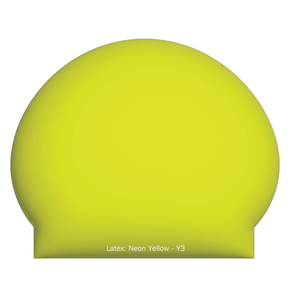 Pack 25 Latex Swim Caps - Colour Options