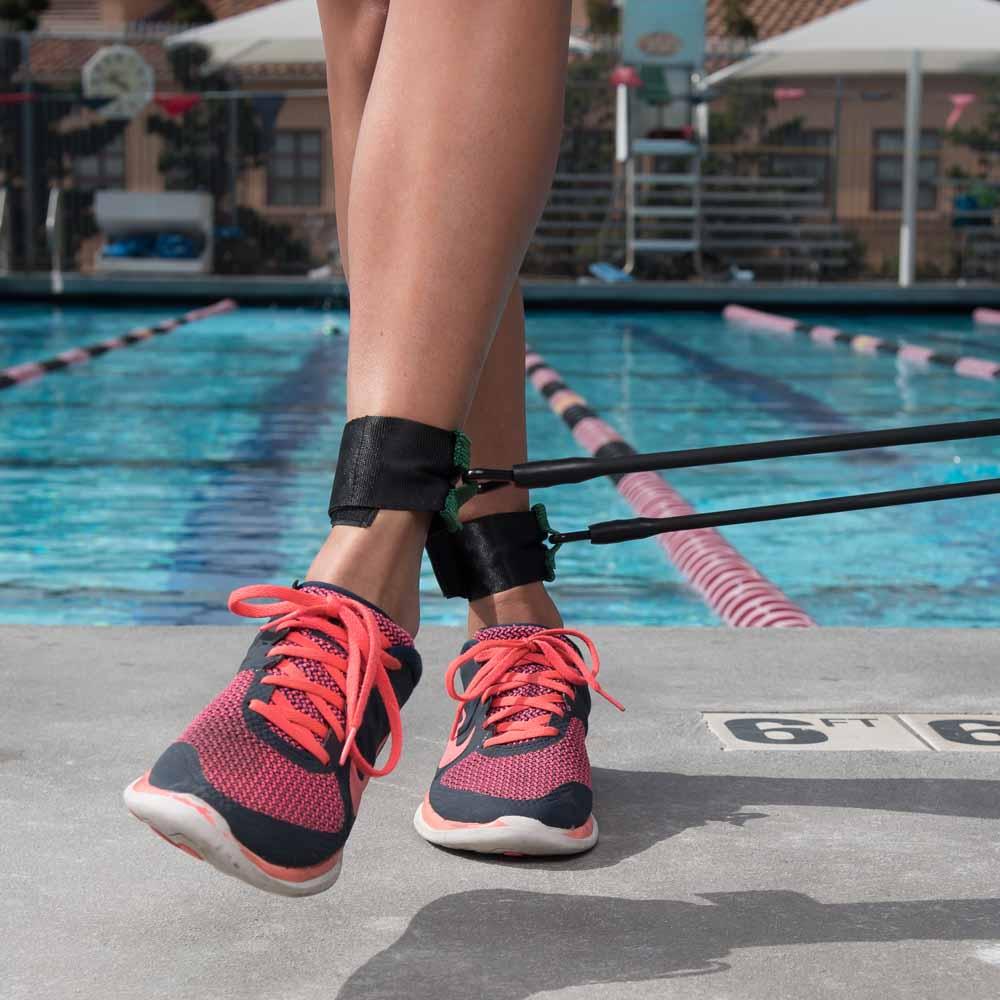 StrechCordz® with Leg Straps - Aqua Shop
