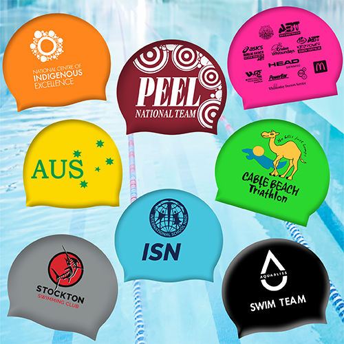 Custom Printed Swim Caps