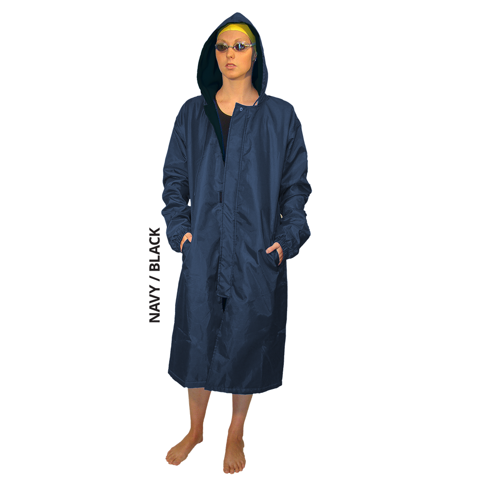 Navy/Black Parka – Swimming Specialists