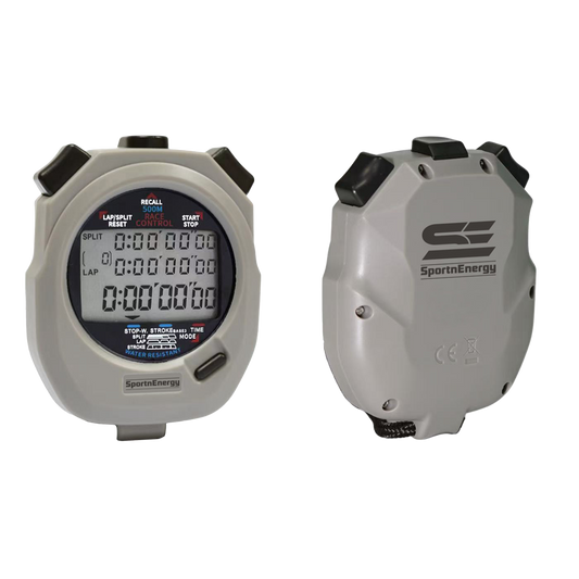 SportnEnergy 500 Duel Split Stop Watch