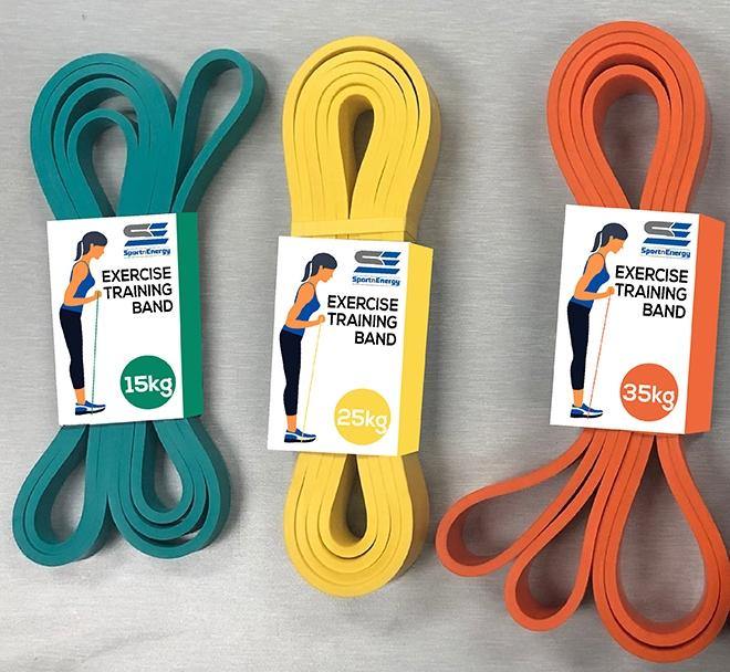 Cross Training Exercise Elastic Training Band - Aqua Shop 